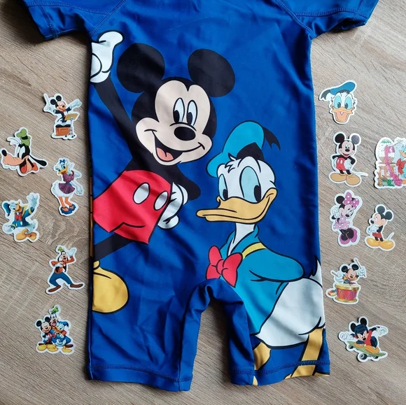 Next Direct like new Mickey Mouse one-piece swimsuit 3-4 years. - Picture 2 of 16
